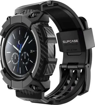 Produktbild von Supcase Unicorn Beetle PRO SUP-GalaxyWatch3-UBPro-45-Black, Hülle, Schwarz, Samsung, Galaxy Watch 3 45