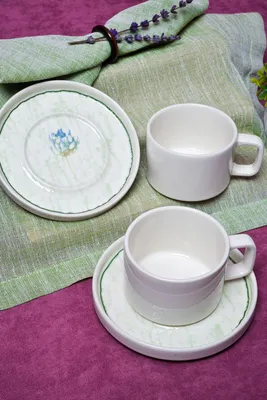 Productafbeelding van Hermia Concept, hoogwaardige theeset (4 delig) - 100% porselein, 8 cm, 14 cm