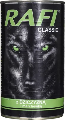 Produktbild von Dolina Noteci Rafi Classic mit Wild und Karotten - Nassfutter für Hunde 1240 g