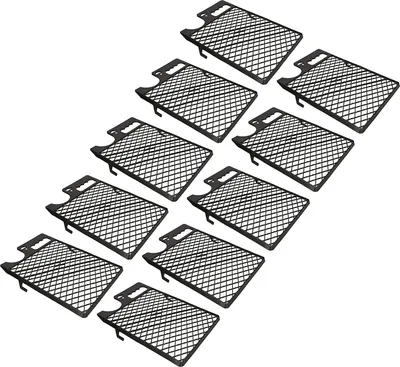 Immagine prodotto di KOTARBAU® Set di 10 griglie raschianti in plastica 265x300 mm zincate per l'utilizzo di rulli per verniciatura
