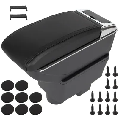 Produktbild von Skoda Fabia II 06-14 Armlehne mit Ablagefach SCHWARZES  + Montagesatz