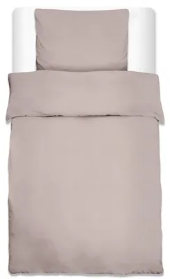 Produktbild von Beautissu 1er Set Renforcé Bettwäsche Set Julie, 135x200cm, 2tlg., Taupe