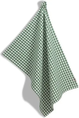 Produktbild von KELA Handtuch Cora 100 % Baumwolle hellgrün/grün kariert 70,0x50,0cm KL-12823