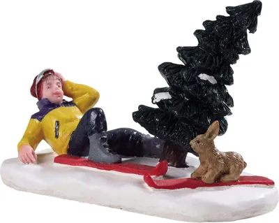 Immagine prodotto di Personaggio natalizio Ski bunny LEMAX