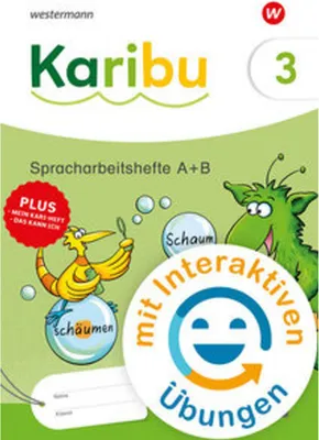 Image de Karibu. Spracharbeitshefte 3 Druckschrift mit Diagnoseheft und interaktiven Übungen