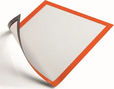Produktbild von Magnetrahmen Duraframe Magnetic A4 VE=8x5 Stück orange