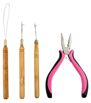 Produktbild von Haarverlängerungen aus Echthaar, Entfernungssatz mit Haarclip und Hakennadeln