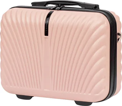 Zdjęcie produktu dla Kosmetyczka WINGS SWAN 14" różowa - Stylowe akcesorium podróżne