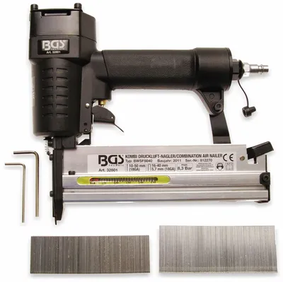 Produktbild von BGS 32801 Druckluft - Kombi - Nagler, 50 mm