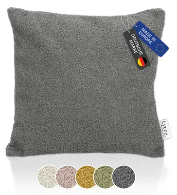 Produktbild von Lycce Kissenhülle Bouclé 40x40 cm dunkelgrau