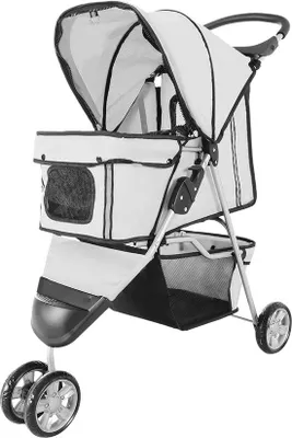 Immagine prodotto di Passeggino per cani grigio