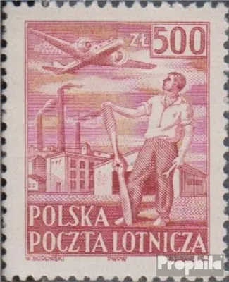 Produktbild von Briefmarken Polen 1950 Mi 545 (kompl.Ausg.) postfrisch Freimarke