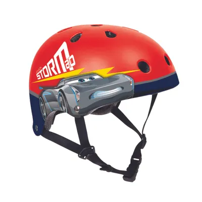Immagine prodotto di Casco per Bambino Misura 53-55 cm con Fori di Aerazione con Licenza Cars
