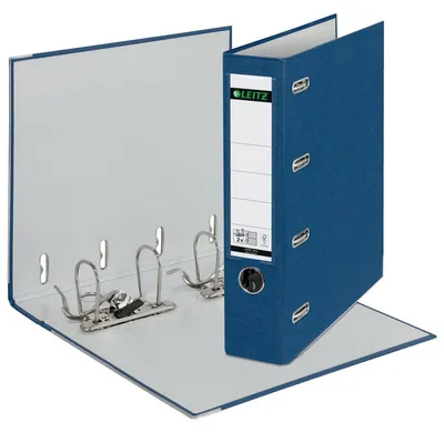 Obrázok produktu pre LEITZ 1012-02-35 LEITZ plastový dvojitý pilník na 2 x A5 na šírku, 75 mm, modrý