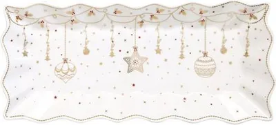 Image de Plat à Cake Christmas Lights Motif Festif "christmas Lights" - Easy Life