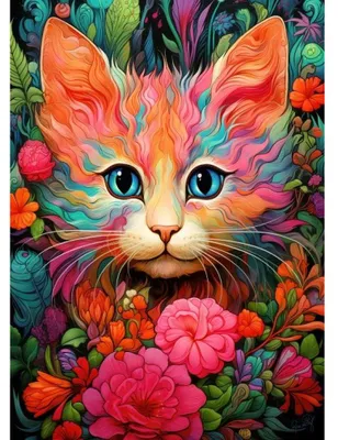 Immagine prodotto di BLUEBIRD Puzzle Gattino e fiore 300 pezzi