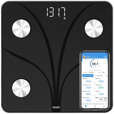 Obrázok produktu pre Vitafit – inteligentné váhy do kúpeľne s aplikáciou Sync