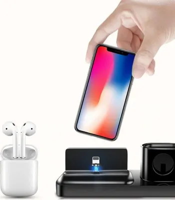 Produktbild von Strap-it Apple Watch Ladestation 3 in 1