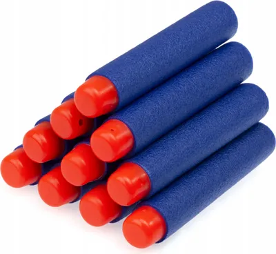 Obrázok produktu pre Strzałki zamiennik do NERF 10 sztuk niebieskie