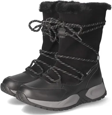 Produktbild von Gabor Rollingsoft Damen Winterstiefeletten/ Stiefeletten Schwarz Ledermix Größe: 4