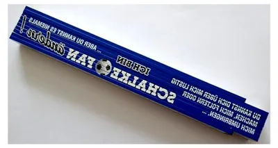 Produktbild von Zollstock aus Holz 2m - Schalke Fanartikel