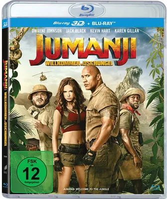 Produktbild von Jumanji: Willkommen im Dschungel 3D