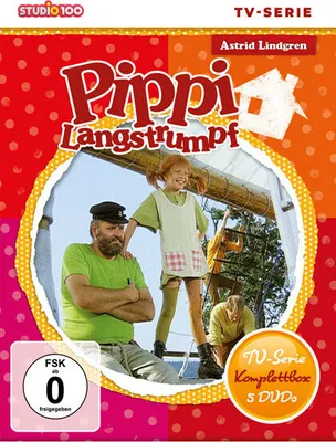 Obrázok produktu pre Pippi Langstrumpf - TV-Serien Komplettbox [5 DVDs, SOFTBOX]
