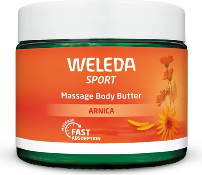 Image de Beurre de massage pour le corps Weleda Sport 150 ml