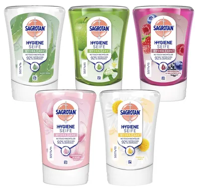 Zdjęcie produktu dla Elzusha - Mydło w płynie do dozownika, bezdotykowe, zestaw 5 x 250 ml