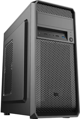 Produktbild von itek PRIME Dark, Midi Tower, PC, Schwarz, ATX, micro ATX, Mini-ATX, 16,6 cm, 37 cm