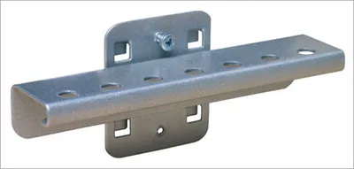 Produktbild von Bit-Halter für Lochplatte | HxB 3,5x15cm | Weissaluminium