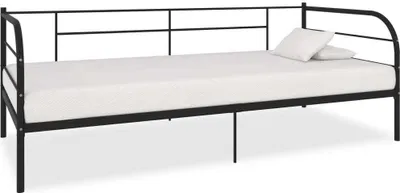 Produktbild von Tagesbett-Rahmen Schwarz Metall 90×200 cm
