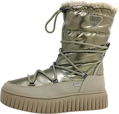 Produktbild von Marco Tozzi Damenschuhe Stiefel Gefüttert Stiefel Gold Freizeit, Schuhgröße:39 EU