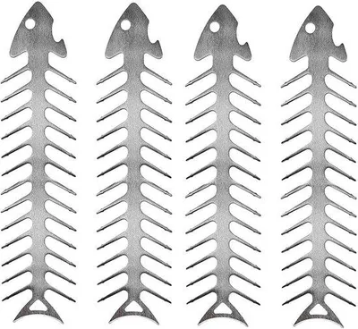 Image de Lot de 4 brochettes de poisson grillées