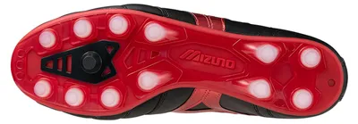 Produktbild von Mizuno Herren Fußballschuh Morelia II Pro FG - P1GA2506, Farbe:schwarz/rot, Herren Schuhe:40.5