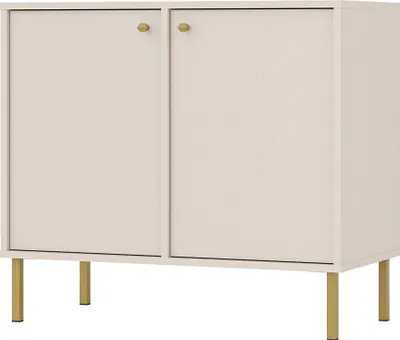Produktbild von Selsey Oktio - Sideboard 2-türig, sandbeige, 84 cm