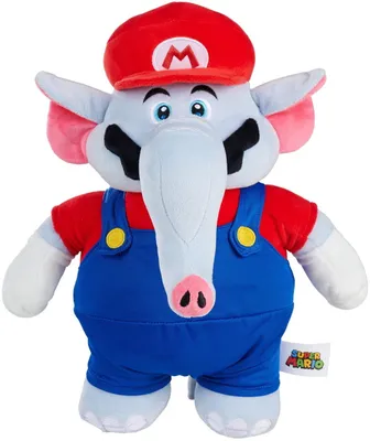 Immagine prodotto di Simba, peluche personaggio di Super Mario, Mario l'elefante, 35 cm, codice prodotto: 109231542