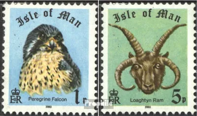 Produktbild von Briefmarken GB - Isle of Man 1980 Mi 180-181 (kompl.Ausg.) postfrisch Freimarken
