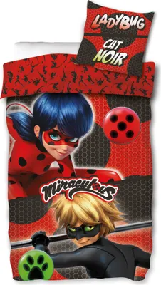 Produktbild von Miraculous Ladybug Duo Bettwäsche Linon / Renforcé