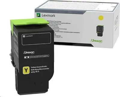 Image de Lexmark - Rendement particulièrement élevé - jaune - original - cartouche de toner LCCP - pour Lexmark C2425dw, C2535dw, MC2425adw, MC2535adwe, MC2640adwe