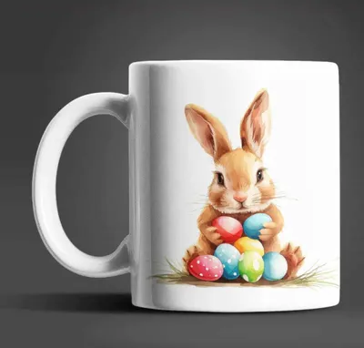 Produktbild von Osterhase Ostereier Ostern Bunny Kaffeetasse Teetasse Tasse Geschenkidee