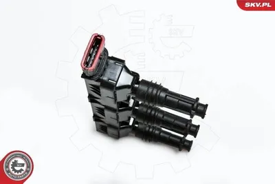 Produktbild von ESEN SKV 03SKV125 Zündspule 12V für OPEL Corsa D Schrägheck (S07) Corsa C Schrägheck (X01) AGILA (A) (H00) für VAUXHALL Corsa Mk III Schrägheck