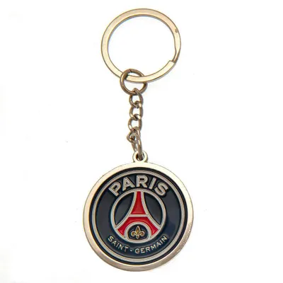 Image de Paris Saint-Germain FC - Porte-clés avec écusson BS2799 (taille unique) (bleu/rouge)