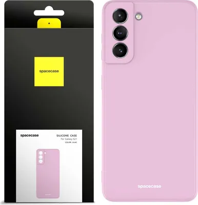 Immagine prodotto di Custodia in silicone SPACECASE Custodia in silicone per Galaxy S21 Rosa