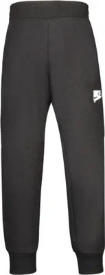 Image de Pantalon de jogging noir pour enfants : brossé, confortable et élégant
