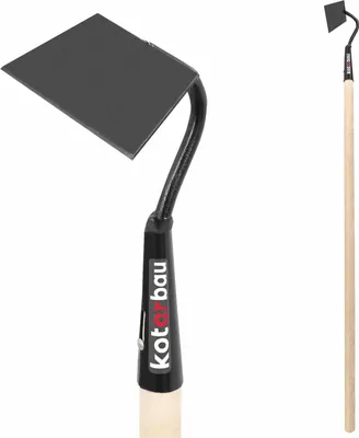 Produktbild von KOTARBAU® Gartenhacke zum Jäten und Umpflanzen mit Holzgriff 140 mm