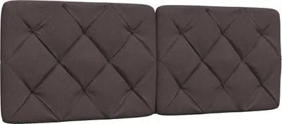 Obrázok produktu pre Vankúš na čelo postele tmavohnedý 120 cm látka