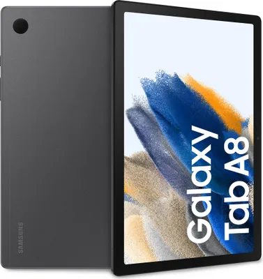 Produktbild von Samsung Galaxy Tab A8 SM-X200, 26,7 cm (10.5"), 1920 x 1200 Pixel, 64 GB, 4 GB, Android 11, Grau