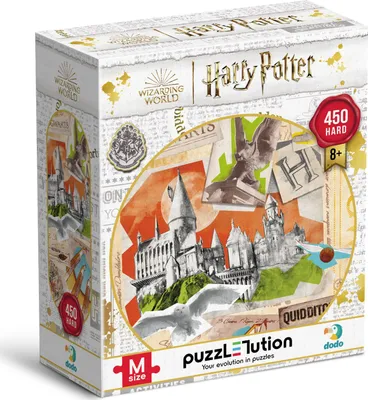 Produktbild von DODO Puzzle Harry Potter: Škola čarov a kúziel v Bradaviciach 450 dielikov
