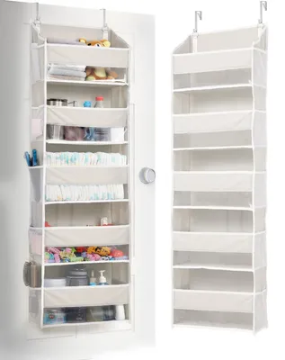 Tür-Organizer 5 Fächer mit Sichtfenster, 20 kg, Beige